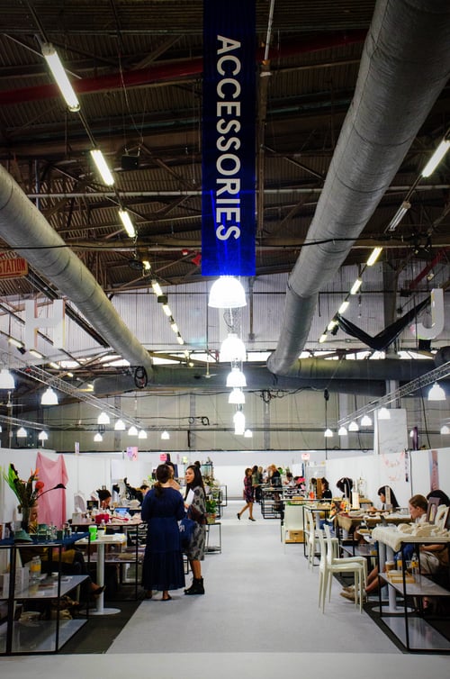 Capsule Trade Show floor 