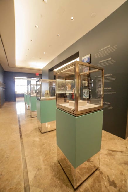 Biennial display at Tiffany's flagship store 