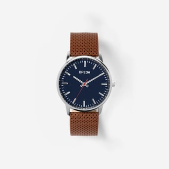 breda-zapf-1725b-silver-brown-leather-watch-front- breda-zapf-1725b-silver-brown-leather-watch-front-