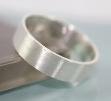 matte wedding ring