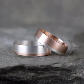 mixed metal rings