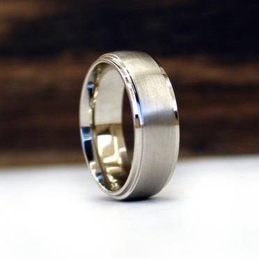 white gold ring