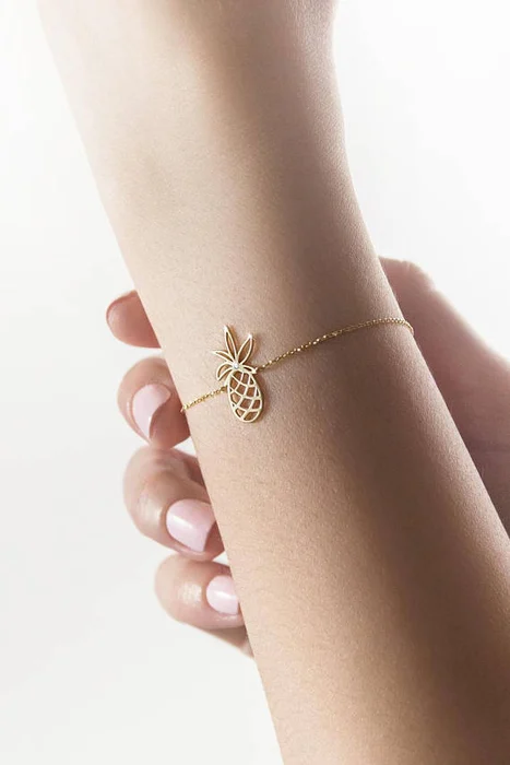 Pineapple bracelet
