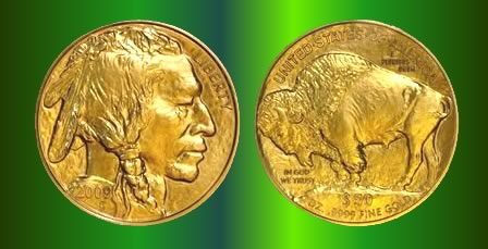 1 oz. American gold buffalo
